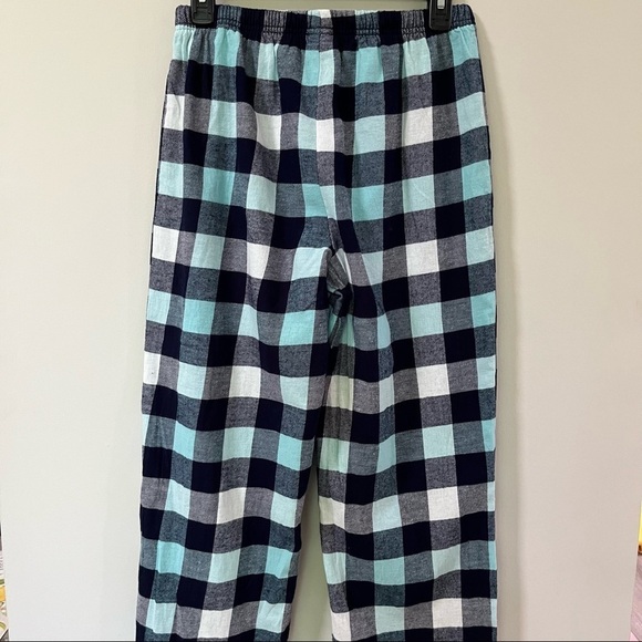 Croft & Borrow SZ Small Pajamas Plaid Black White Plaid 100% Cotton - Picture 6 of 15